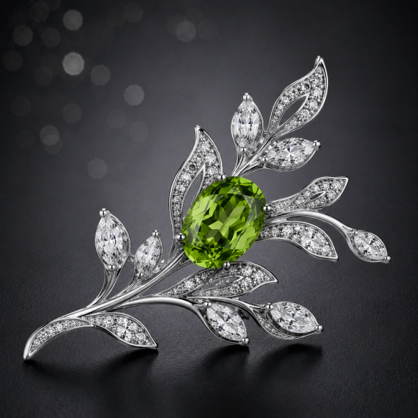 胸針→半寶石 